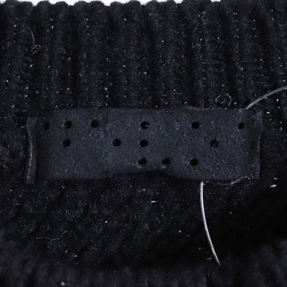 Devoa Wool Knit Sweater Black Size 3