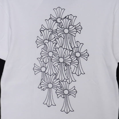 CHROME HEARTS OLD 90s Cemetery Cross T-Shirt White Size M
