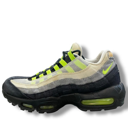 DENHAM NIKE AIR MAX 95 VOLT Yellow Sneakers Size 26.5cm