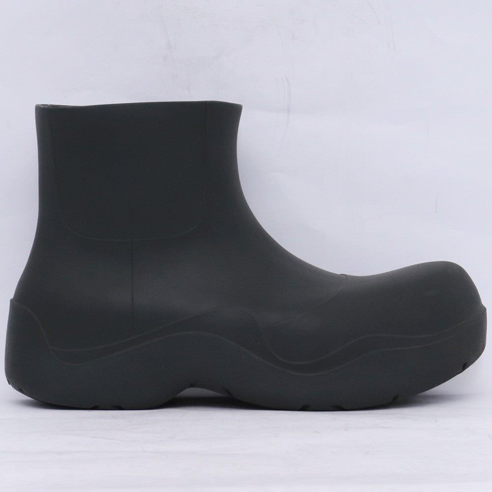 BOTTEGA VENETA Puddle Ankle Chelsea Boots Gray Size EU 45