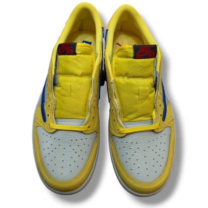 NIKE x TRAVIS SCOTT Air Jordan Canary Yellow Sneakers Size WMNS 28cm