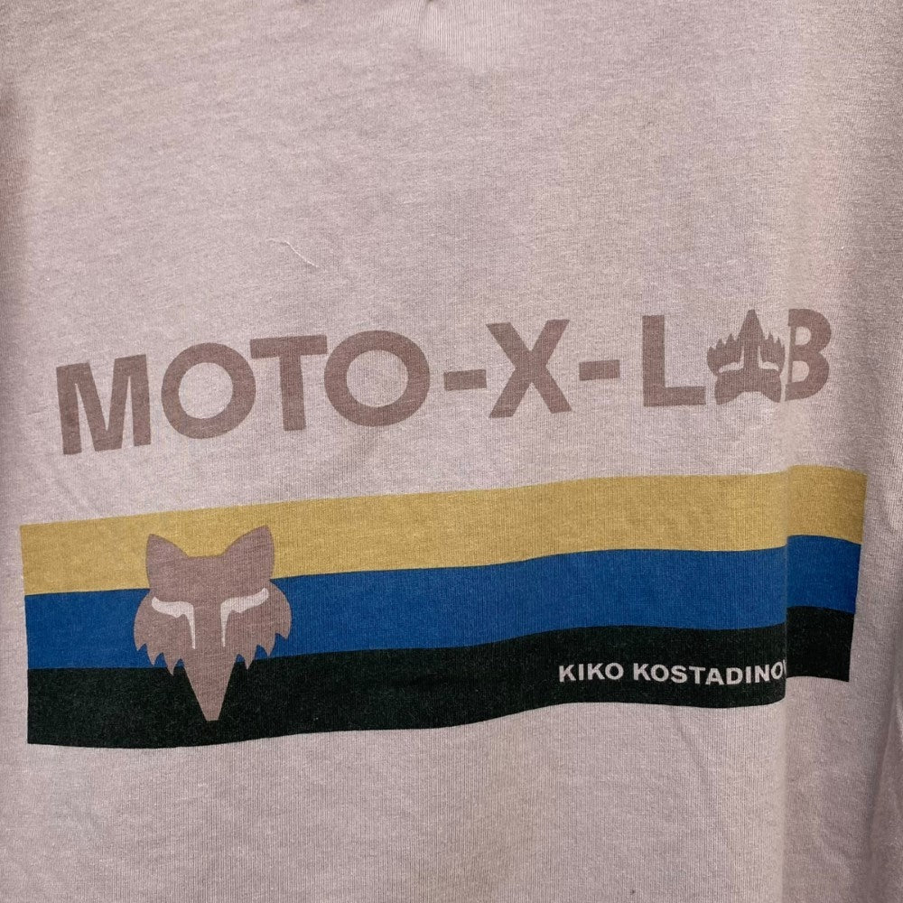 KIKO KOSTADINOV x FOX Long Sleeve Tee Shirt Pink Gray Size M