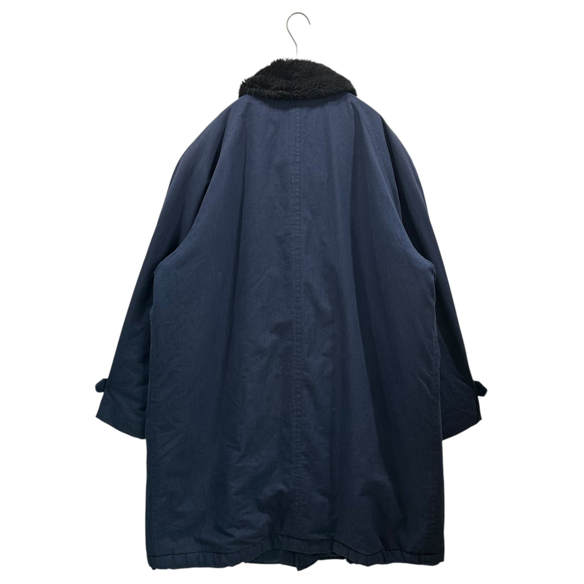COMME des GARCONS HOMME 81AW Big-HOMME Boa Coat Navy Size M