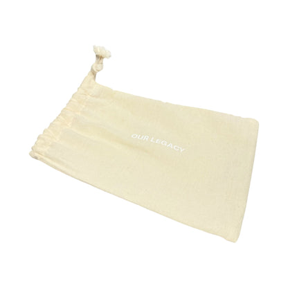 OUR LEGACY Ladon Matte Nickel Wallet Chain Silver
