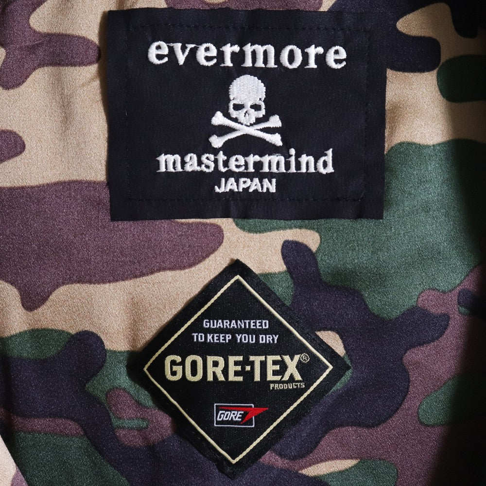 MASTERMIND JAPAN Gore-Tex Fur Hood N-3B Coat Black Size XS