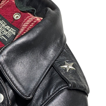 SCHOTT Onestar Special Horsehide Jacket Black Size 34