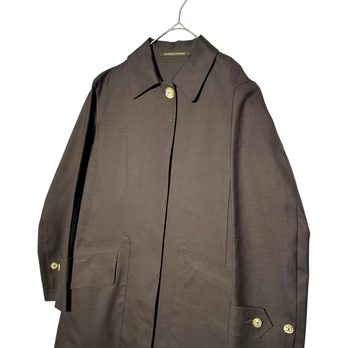 MACKINTOSH Rubberized Coat Size 34
