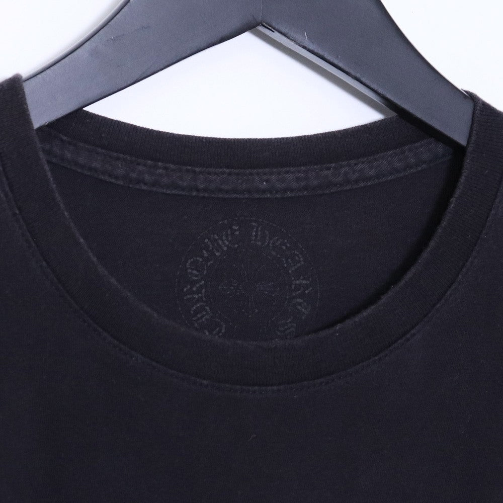 CHROME HEARTS American Flag Dagger T-Shirt Black Size M