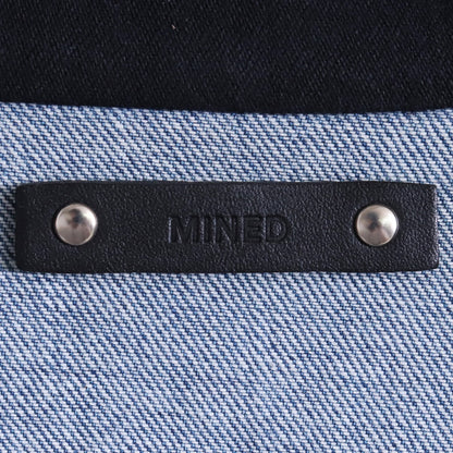 MINEDENIM B.Covered Denim Tuxedo Gilet Black Size 2