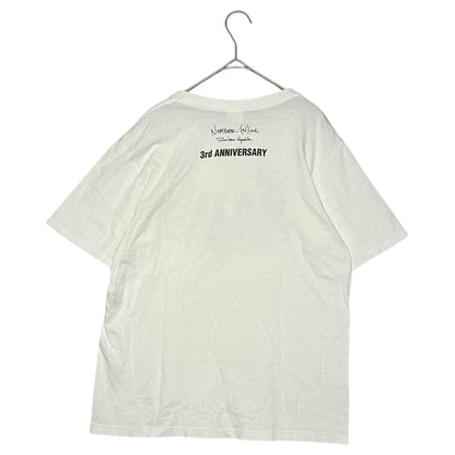 NUMBER (N)INE NY 3rd Anniversary T-Shirt White Size 3
