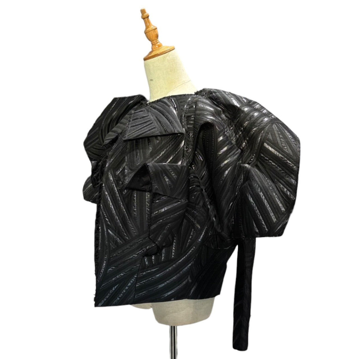 COMME des GARCONS 26SS Deconstructed Jacket Black Size XS
