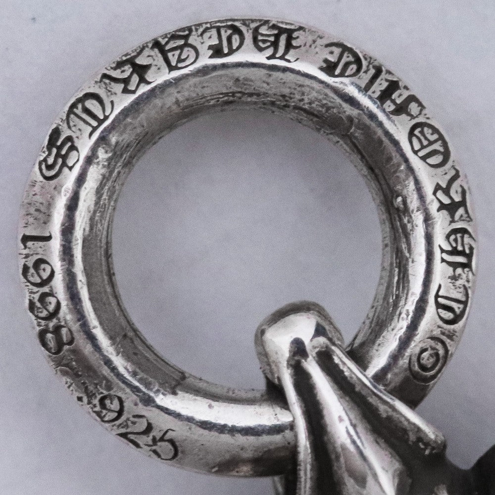 Chrome Hearts BS Fluer Charm Silver Pendant Size F