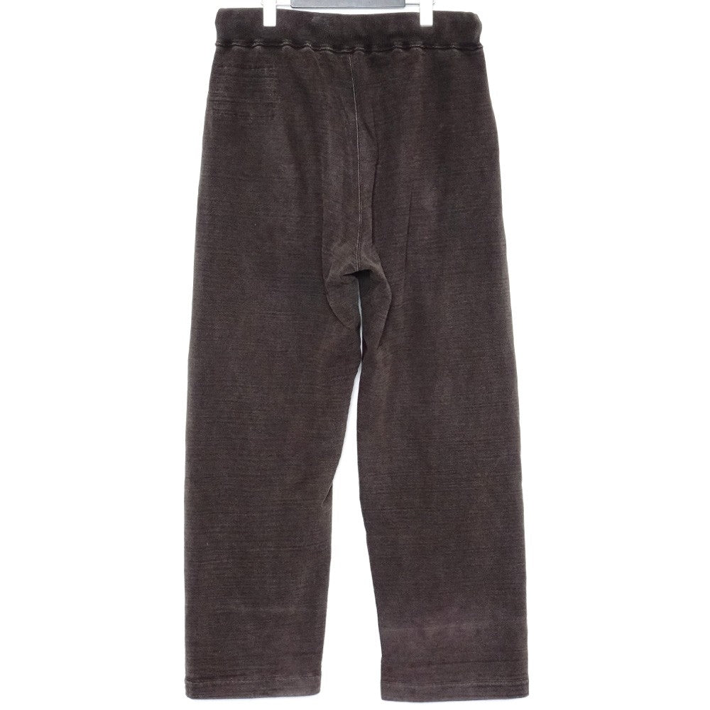 KLASICA 25AW Fly Front Easy Sweat Pants Dark Olive Size 3