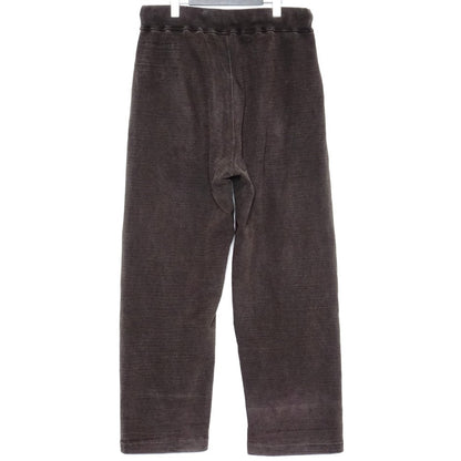 KLASICA 25AW Fly Front Easy Sweat Pants Dark Olive Size 3