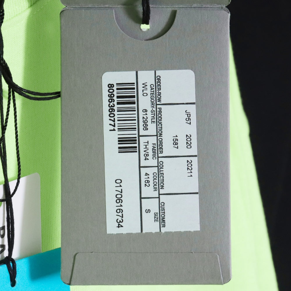 BALENCIAGA WFP Printed Oversized T-Shirt Green Size S
