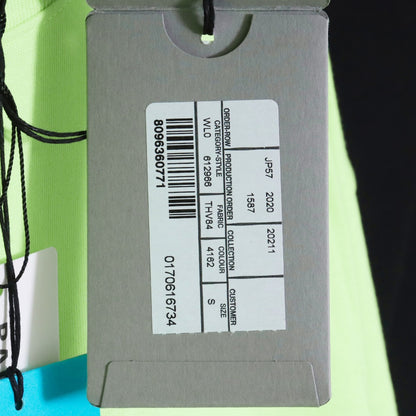 BALENCIAGA WFP Printed Oversized T-Shirt Green Size S