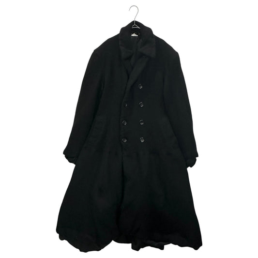 COMME des GARCONS 22AW Wool Felted Long Flared Coat Size XS
