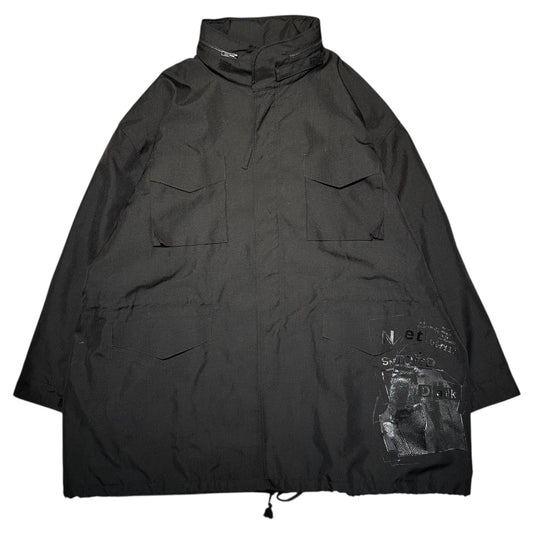 MAISON MARGIELA 24SS Invitation Zip Nylon Coat Size 42
