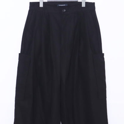 ALMOSTBLACK 25AW 6-Pocket Wide Easy Pants Black Size 1