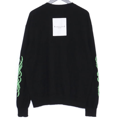 MARK&LONA Deuce Cashmere Cardigan Black Size 50