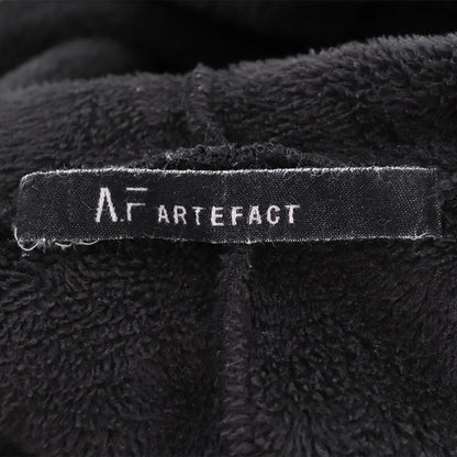 A.F ARTEFACT Bomber Heat Pullover Hoodie Black Size 3