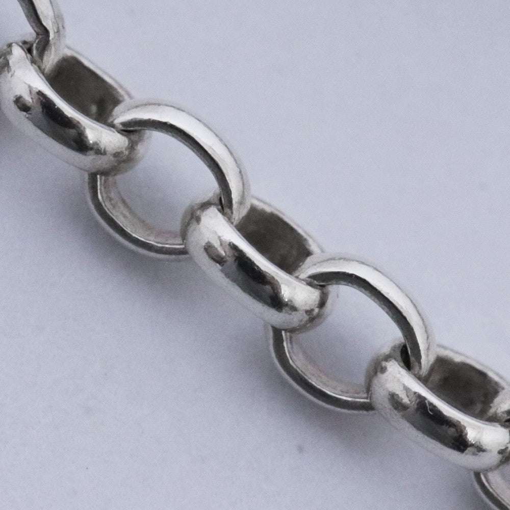 CHROME HEARTS NECK CHAIN Silver Roll Chain Necklace