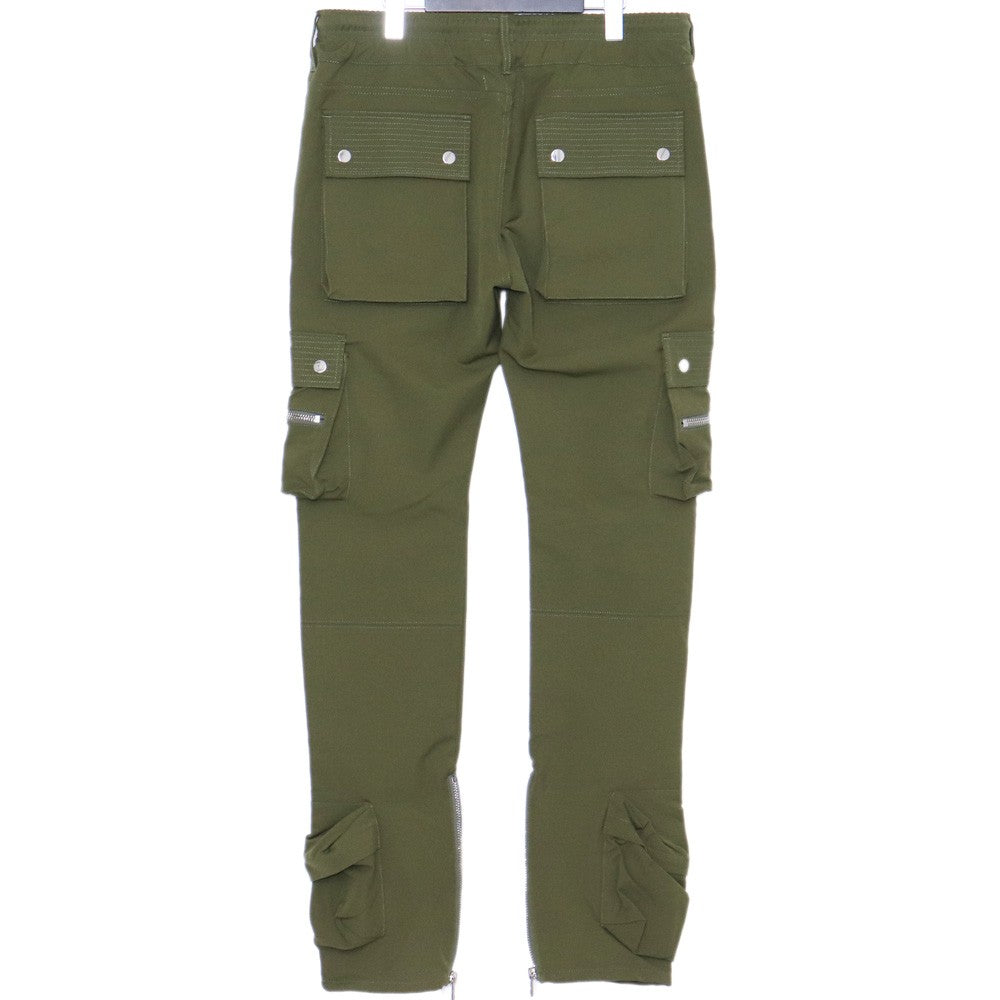 MLVINCE Type-4 Slim Stretch Cargo Pants Khaki Size 34