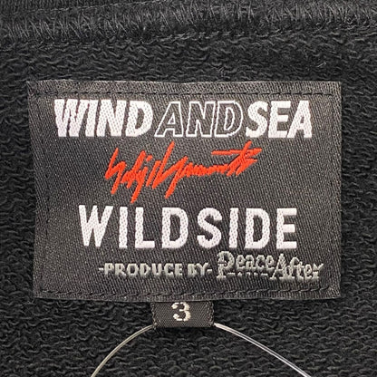WILDSIDE YOHJI YAMAMOTO x WIND AND SEA Hoodie Black Size 3
