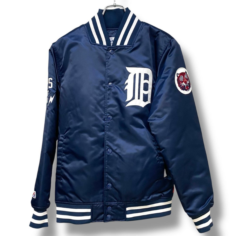 WTAPS x MAJESTIC 14SS Bench Nylon Varsity Jacket Size S