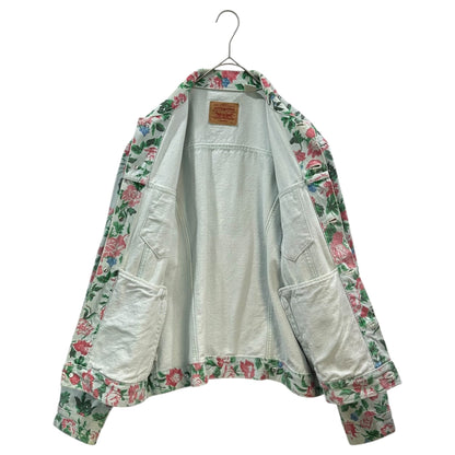 Supreme x Levi's 16SS Roses Denim Trucker Jacket Size L