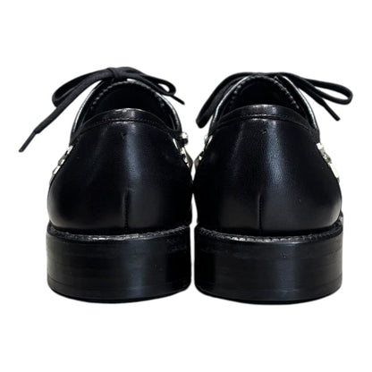 Mixed-Stud Leather Shoes x COMME des GARCONS Mixed-Stud Sneakers Black Size 22CM