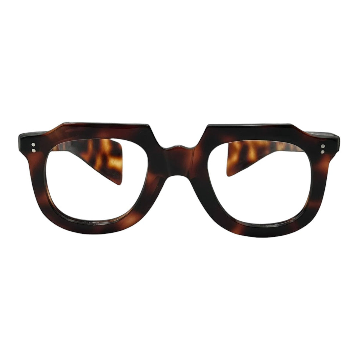 FRENCH VINTAGE 40s GARGOYLE Tortoiseshell Sunglasses Brown