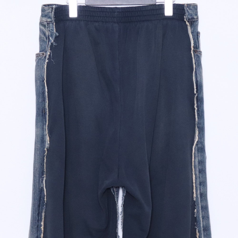 Balenciaga 23SS Hybrid Baggy Sweat Docking Jeans Pants Size S