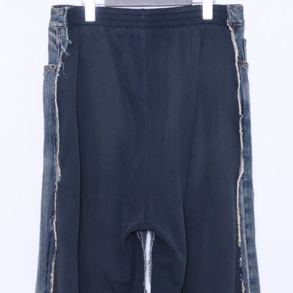 Balenciaga 23SS Hybrid Baggy Sweat Docking Jeans Pants Size S