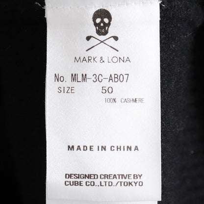 MARK&LONA Deuce Cashmere Cardigan Black Size 50