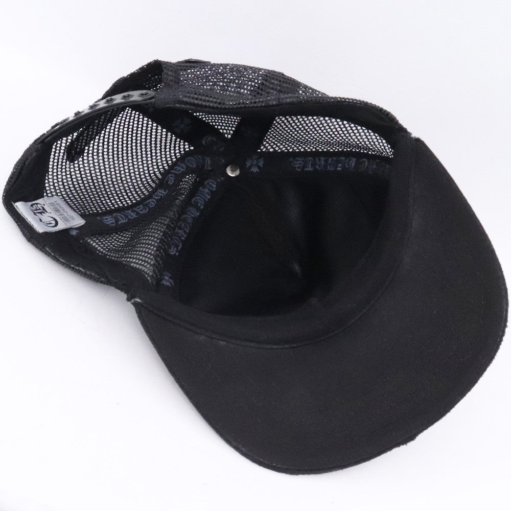 CHROME HEARTS DOVER STREET MARKET Mesh Cap Black Size F