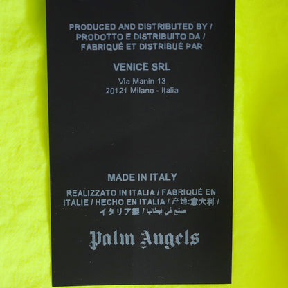 PALM ANGELS Loose Fit Armline Track Jacket Yellow Size M