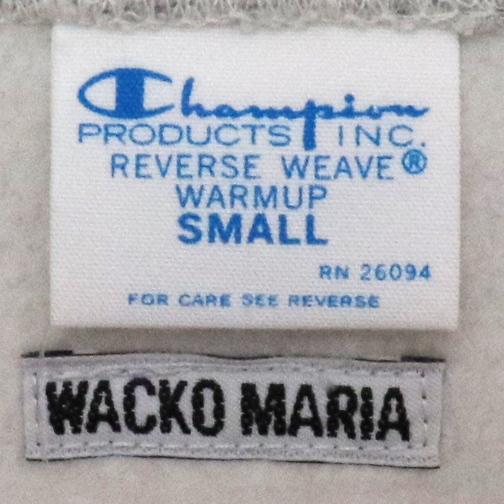 WACKO MARIA x CHAMPION Reverse Weave T-Shirt Gray Size S