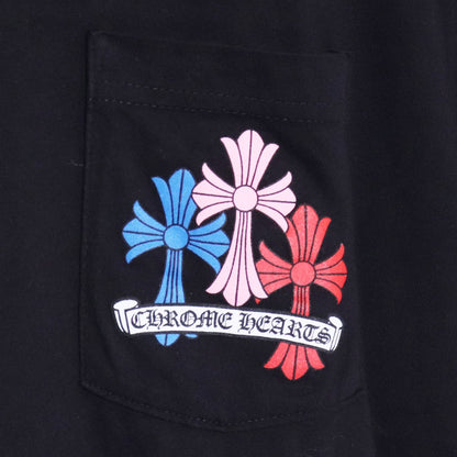 CHROME HEARTS Multi-Color Cemetery T-Shirt Black Size XL