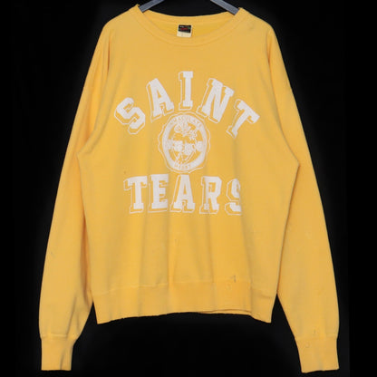 SAINT MICHAEL x DENIM TEARS Sweatshirt Yellow Size XL