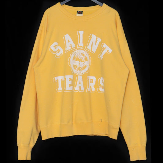 SAINT MICHAEL x DENIM TEARS Sweatshirt Yellow Size XL