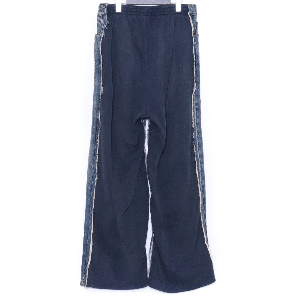 Balenciaga 23SS Hybrid Baggy Sweat Docking Jeans Pants Size S