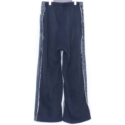 Balenciaga 23SS Hybrid Baggy Sweat Docking Jeans Pants Size S