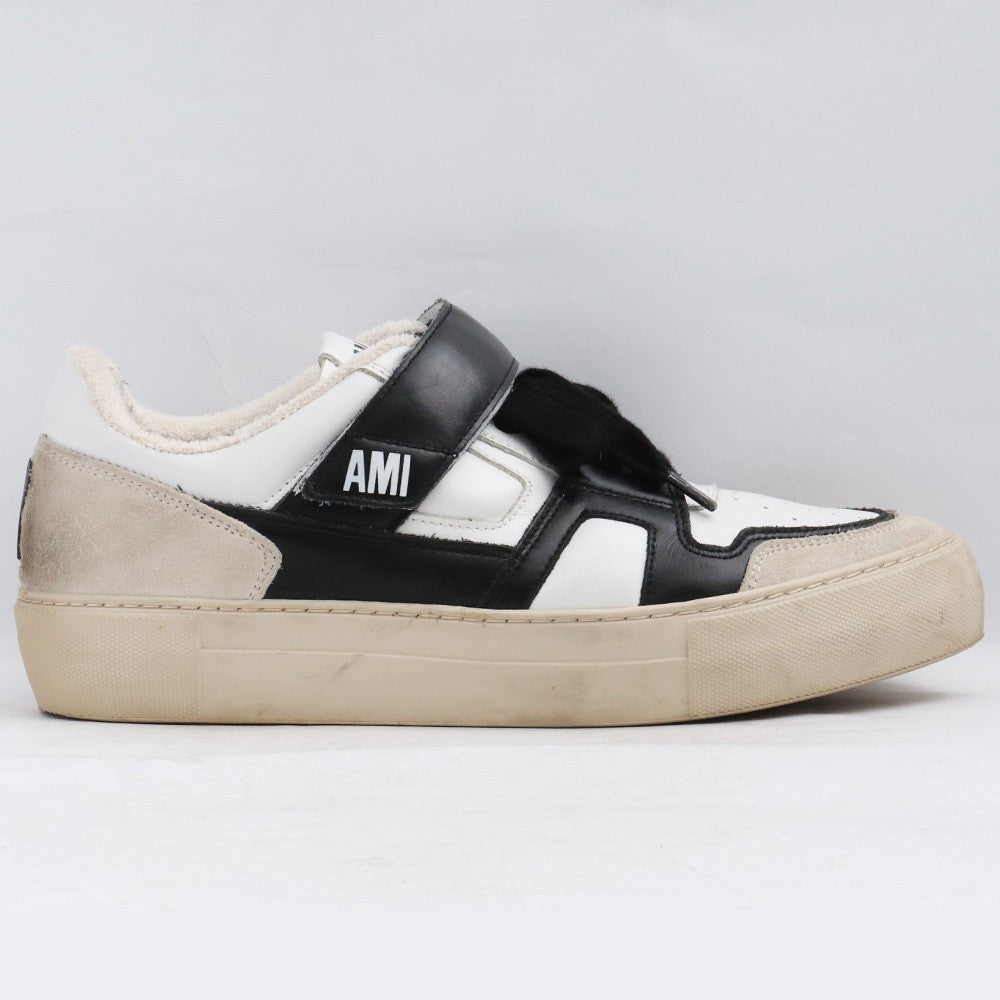 AMI PARIS Low-Top ADS White Sneaker Size EU 41