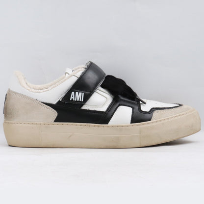 AMI PARIS Low-Top ADS White Sneaker Size EU 41
