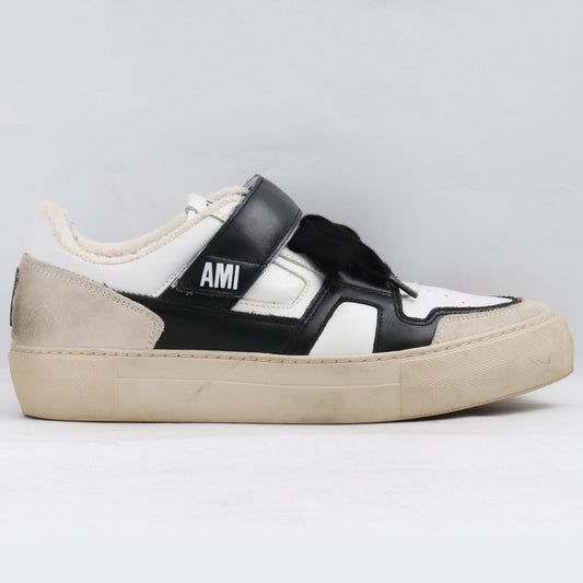 AMI PARIS Low-Top ADS White Sneaker Size EU 41