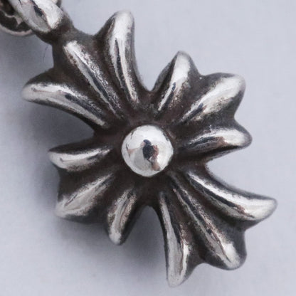 CHROME HEARTS Tiny E CH Plus Drop Earring Silver Size F