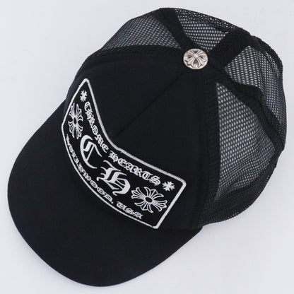 CHROME HEARTS Kids Trucker Cap Black Size ONE SIZE