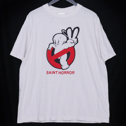 SAINT MICHAEL 26SS SAINT HORROR T-Shirt White Size M