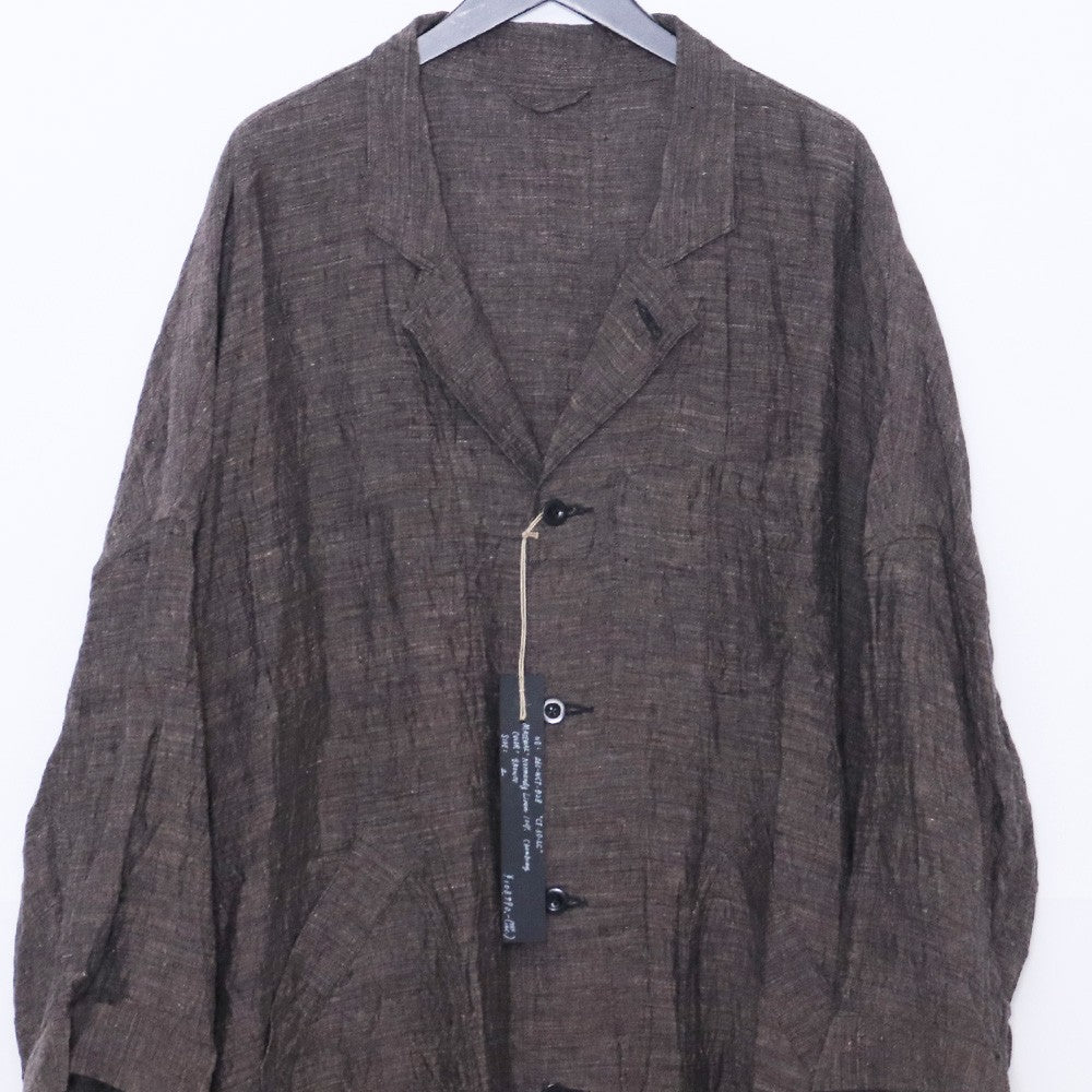 KLASICA 26SS Wide Body French Work Coat Brown Size 2